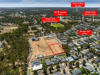 Maison Estate - Maiden Gully Aerial