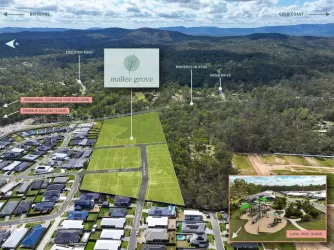 Mallee Grove Estate - Jimboomb Aerial