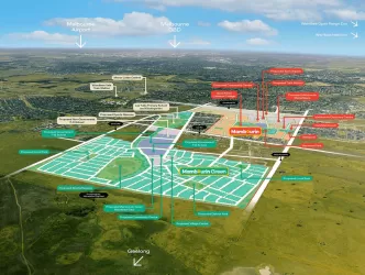 Mambourin Green Estate - Mambourin Aerial