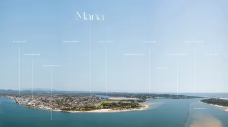 Mana Townhomes - Ballina Aerial