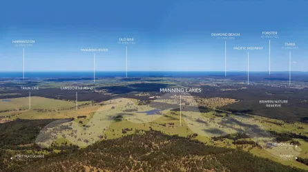 Manning Lakes Estate - Brimbin Aerial