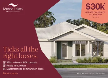 Manor Lakes Estate - Manor Lakes Promotion/Offer