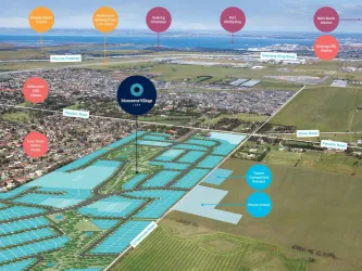 Manzeene Village Estate - Lara Aerial