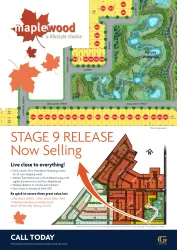 Maplewood Estate - Melton South Release Map