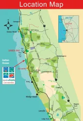 Marine Fields Estate - Jurien Bay Location Map