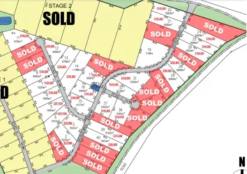 Marion Bay Rise Estate - Marion Bay Location Map