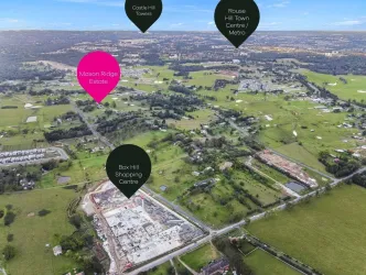 Mason Ridge Estate - Box Hill Aerial