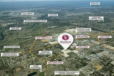 Mataro Private Estate - Dayton Aerial