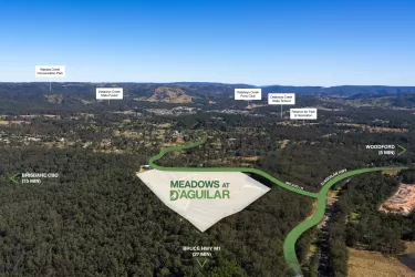 Meadows at D’Aguilar Estate - D'Aguilar Location Map