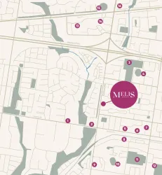 Melis Estate - Melton South Location map