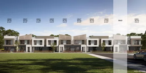 Metricon TownLiving at Manor Lakes - Manor Lakes Render