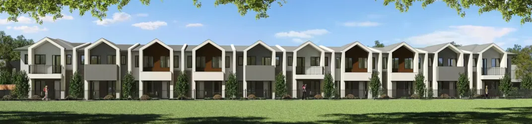 Metricon Townhomes at Aurora - Wollert External