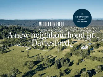 Middleton Field Estate - Daylesford Aerial