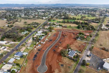 Millennium Estate - Gulgong Aerial