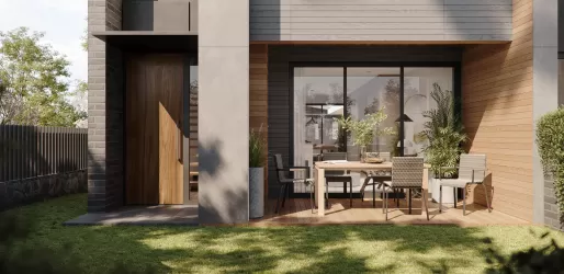 Moment Townhouses - Whitlam Render
