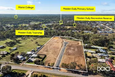 Monsants Estate - Maiden Gully Aerial