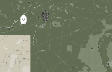 Montaine Estate - Croydon Location map