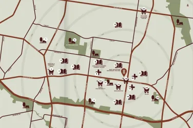 Monte 8 Estate - Doncaster East Location map