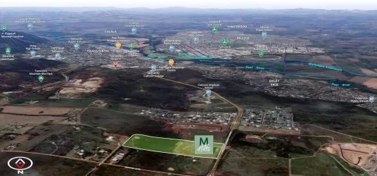 Montego Hills Estate - North Tamworth Aerial