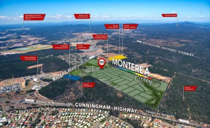 Monterea Estate - Ripley Location Map