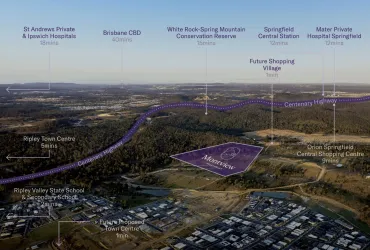 Montview Ripley Valley Estate - White Rock Aerial