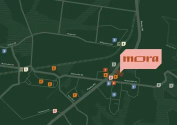 Mora Townhouses - South Morang Location map