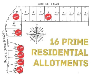 Mount Compass Golf Course Estate - Mount Compass Stage Plan 1