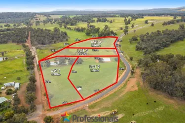Mount Kiribilli Estate - Boddington Lot 1-4 Plan