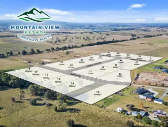 Mountain View Estate - Lindenow South Aerial