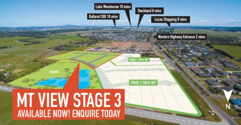 Mt View Estate - Miners Rest Aerial