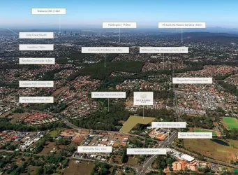 Mulberry Place Estate - Bridgeman Downs Aerial