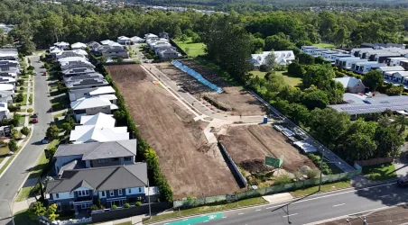 Mulberry Place Estate - Bridgeman Downs Aerial