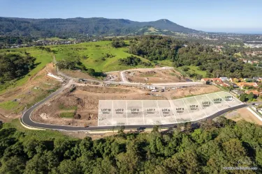 Mungurra Rise Estate - Cordeaux Heights Aerial