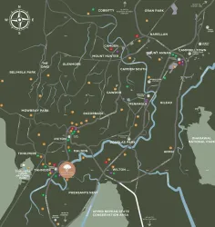 Myrtle Rise Estate - Tahmoor Location map 2
