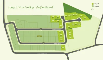 Nature's Edge Estate - Bahrs Scrub Masterplan