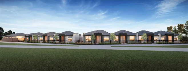 Nelson Place Townhouses - Cranbourne East Render