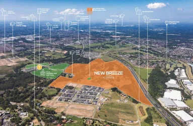 New Breeze Estate - Bardia Aerial