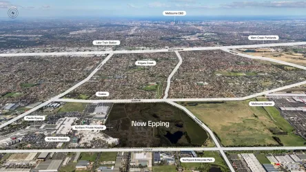 New Epping Estate - Epping Aerial
