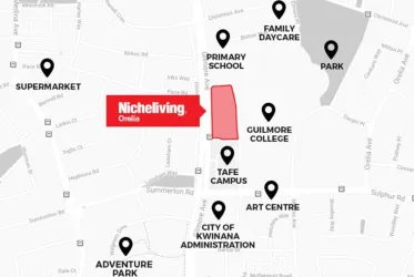 Nicheliving Orelia Estate - Orelia Location