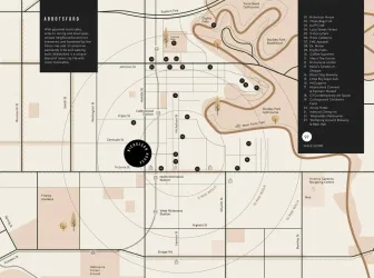 Nicholson House Estate - Abbotsford Location map