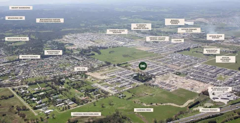 Ninety Six Estate - Beaconsfield Aerial