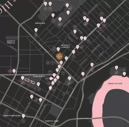 No. 7 Field St Estate - Mount Lawley Location m Location Map