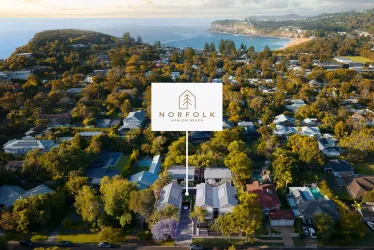 Norfolk Residences - Avalon Beach Aerial