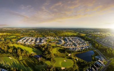 Norman Estates - Gledswood Hills Aerial