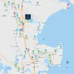 North Harbour Estate - Burpengary East Location map
