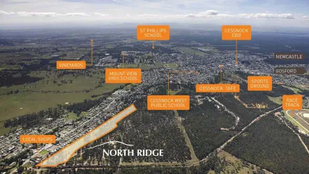 North Ridge Estate - Bellbird Aerial