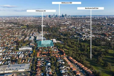 Northcote Place Estate Aerial