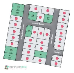Northern Edge Estate - Warrnamboo Release Map