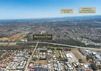 Norwood Rise Estate - Eight Mile Plains Aerial