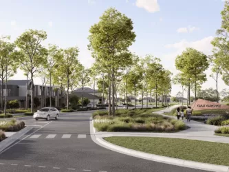 Oak Grove Estate - Clyde North Streetscape